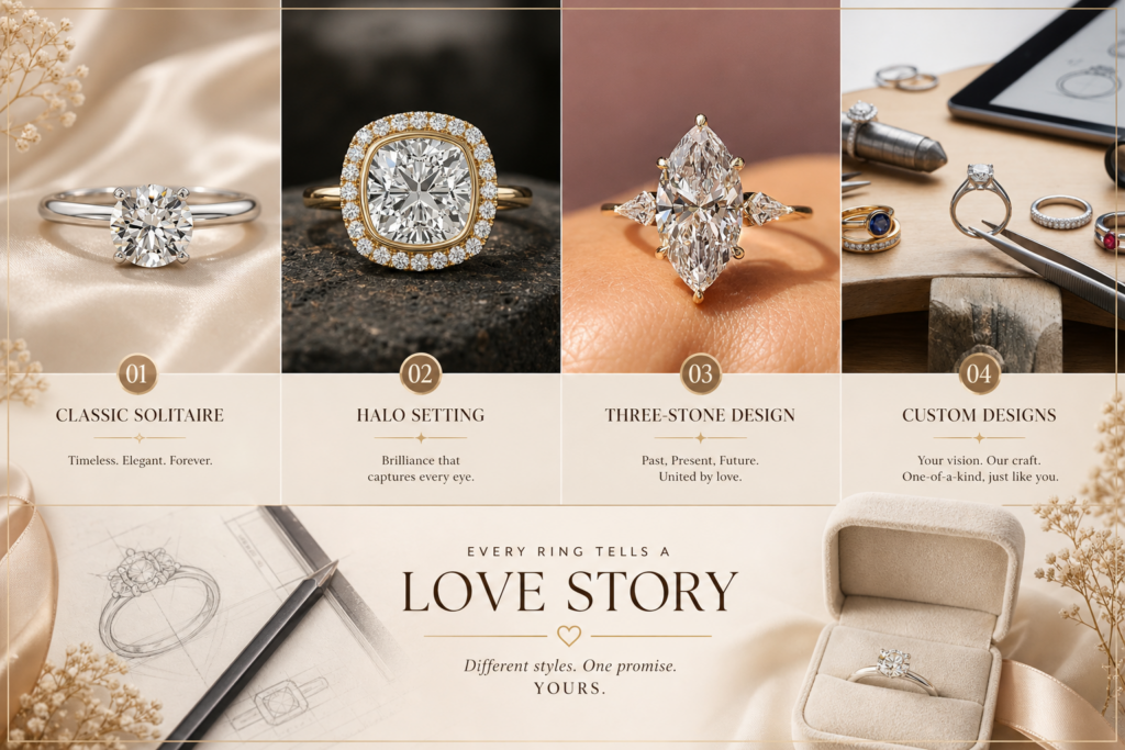 Trending Styles for a Two Carat Diamond Ring