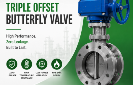 Triple offset Butterfly Valve
