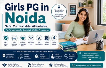 Girls PG accommodation in Noida