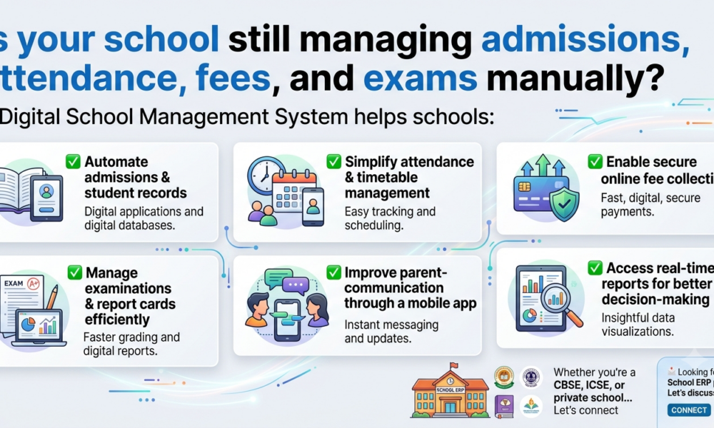 Best School ERP Software in Uttar Pradesh | AI-Powered School. School ERP Software in Uttar Pradesh