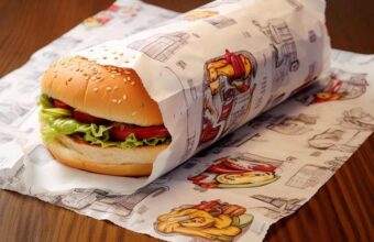 Custom Sandwich Paper for Clean Food Wrapping