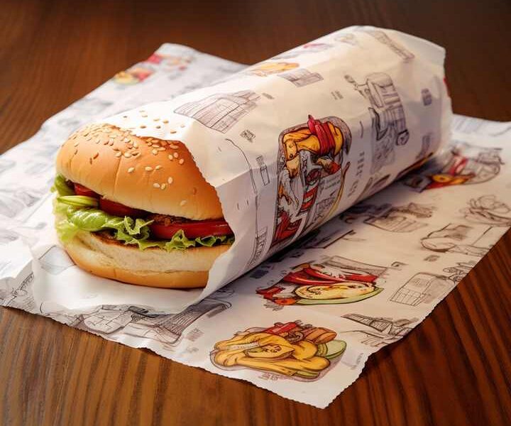 Custom Sandwich Paper for Clean Food Wrapping Custom Sandwich Paper for Clean Food Wrapping