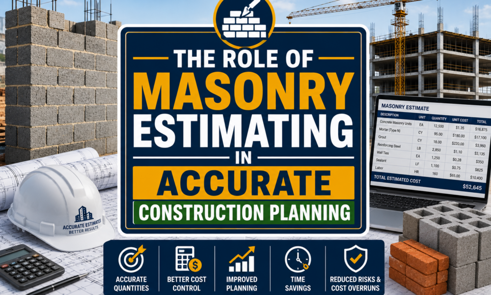 Role of Masonry Estimating