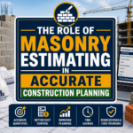 Role of Masonry Estimating