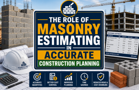 Role of Masonry Estimating