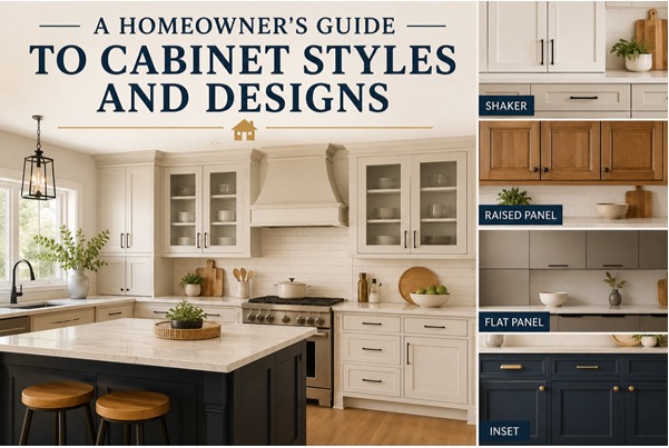 A Homeowner’s Guide to Cabinet Styles and Designs custom kitchen cabinets