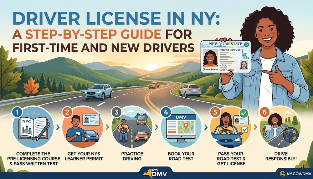 Driver License in NY: A Step-by-Step Guide for First-Time and New Drivers